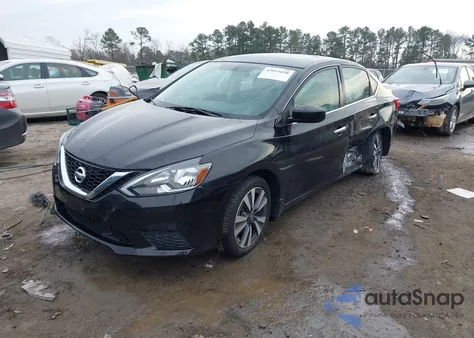 2019 Nissan Sentra Sv z USA, uszkodzony, nr VIN 3N1AB7AP1KY257599